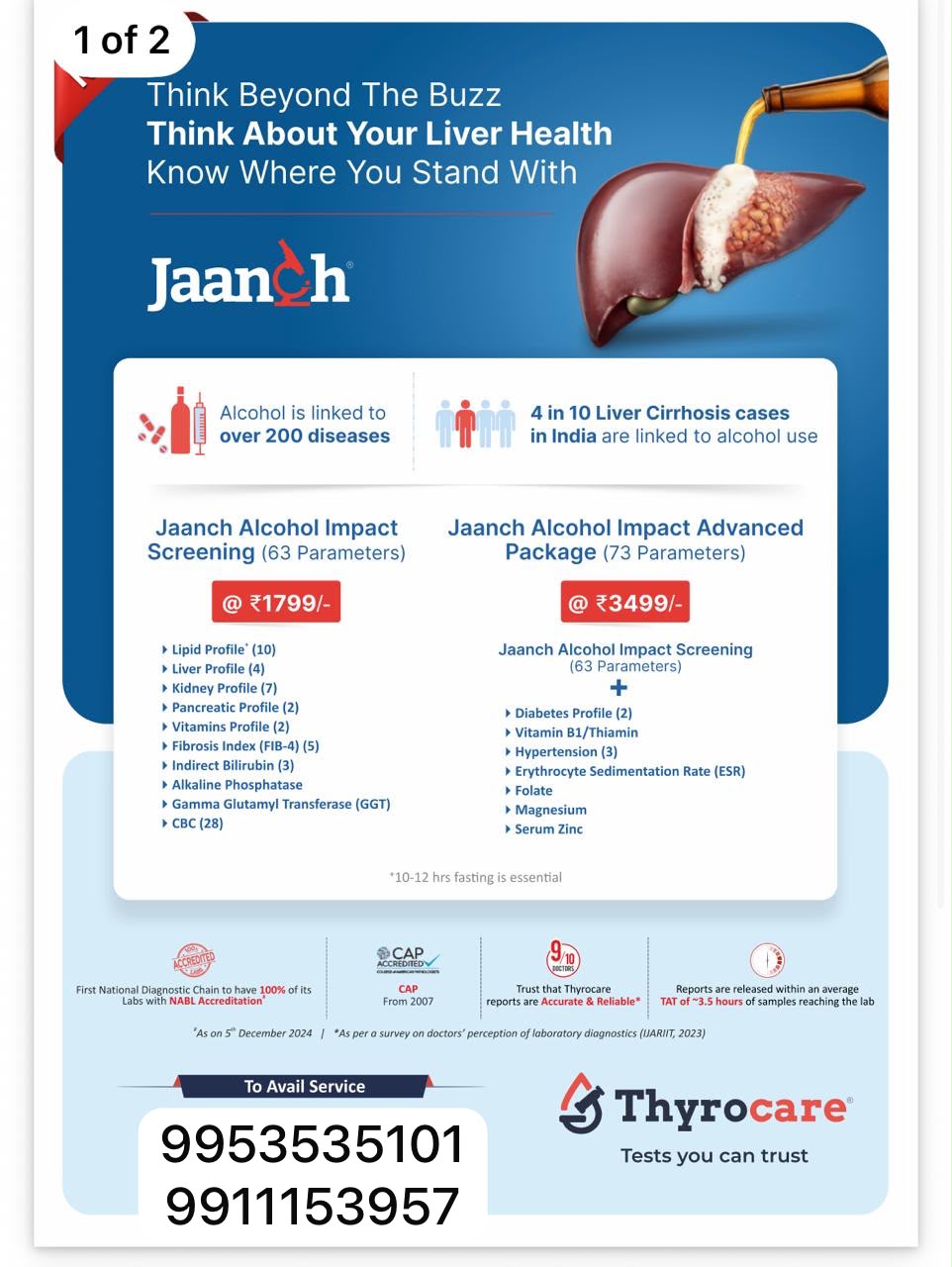 Jaanch Alcohol Impact Package