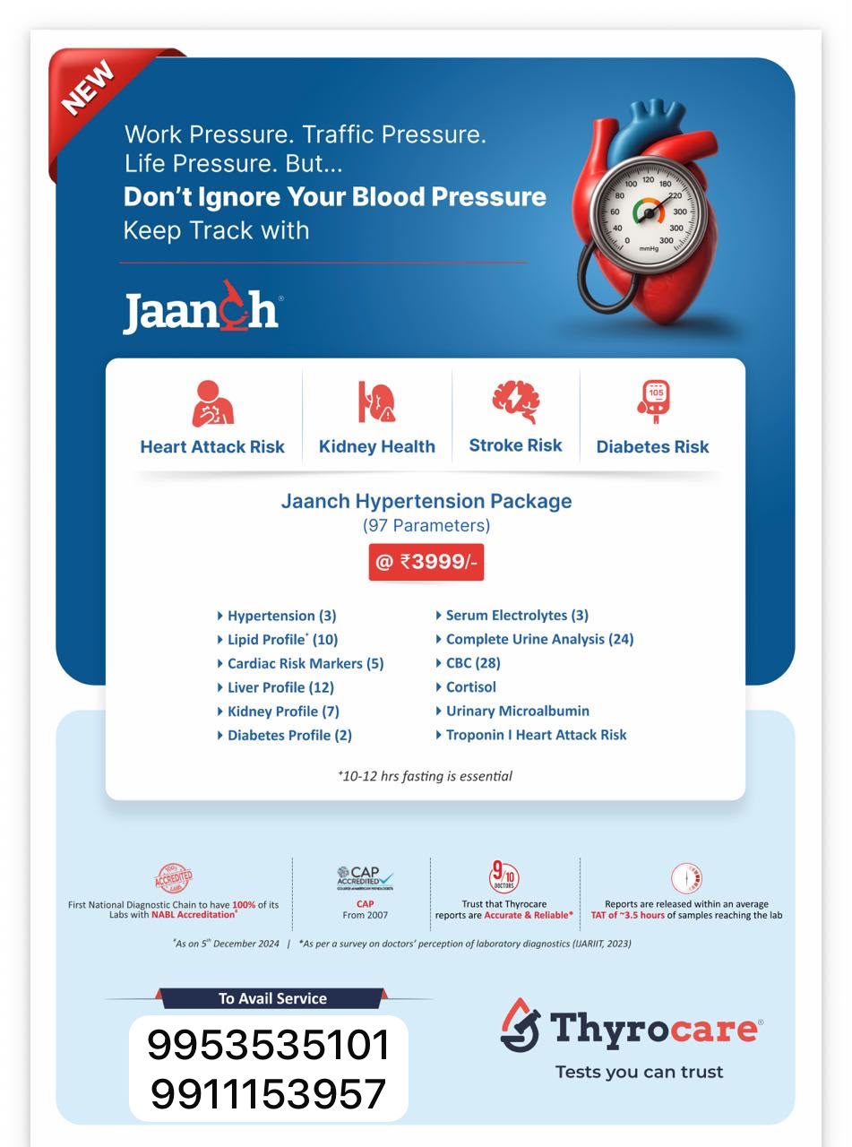 Jaanch Hypertension Package